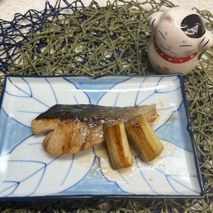 子どもも大好き♬ぶりの照り焼き
